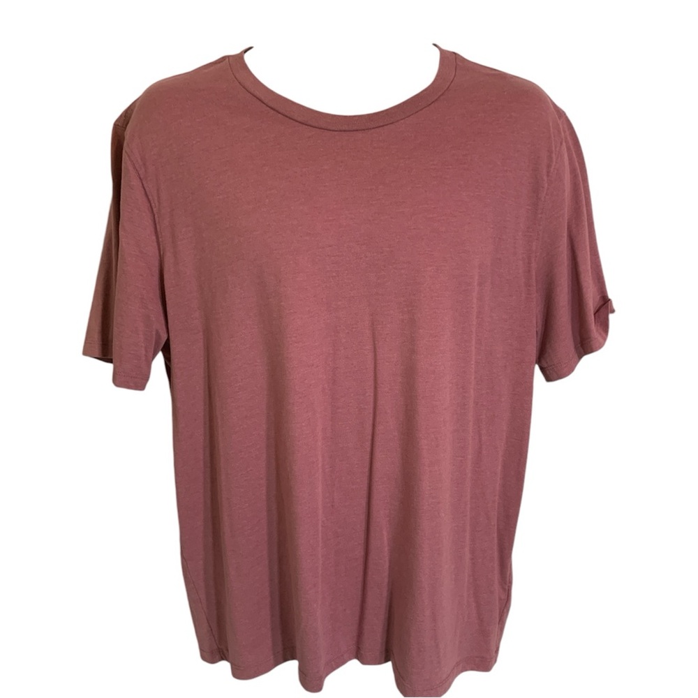 Old Navy Men Short Sleeve Soft Washed T Shirt Pink Tourmaline Large Pre Owned